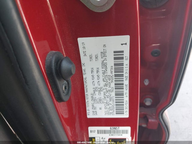 Продажа на аукционе авто 2020 Toyota Tacoma Sr, vin: 5TFAX5GN3LX168371, номер лота: 45877496