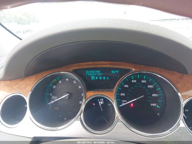 45877516 :رقم المزاد ، 5GAKRCED1CJ421222 vin ، 2012 Buick Enclave Leather مزاد بيع