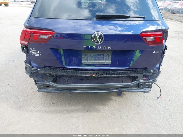 Aukcja sprzedaży 2022 Volkswagen Tiguan 2.0t Se, vin: 3VV2B7AX4NM101135, numer aukcji: 45877550