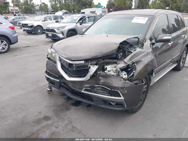 2011 Acura Mdx Advance Package მანქანა იყიდება აუქციონზე, vin: 2HNYD2H52BH540381, აუქციონის ნომერი: 45877559