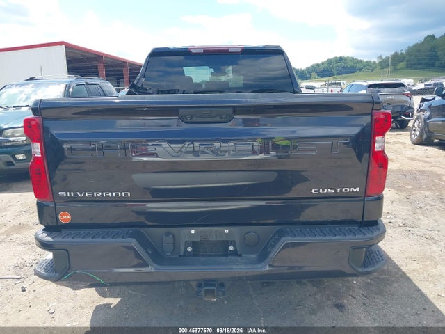 45877570 :رقم المزاد ، 1GCRDBEK2NZ644636 vin ، 2022 Chevrolet Silverado 1500 4wd  Standard Bed Custom مزاد بيع