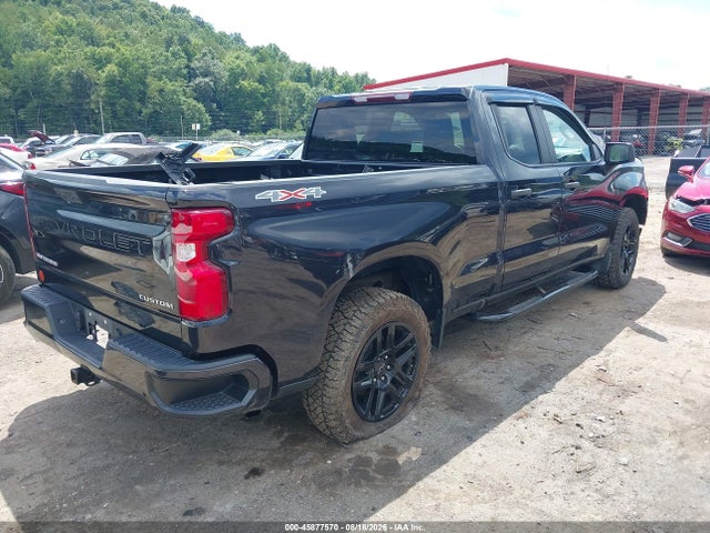 45877570 :رقم المزاد ، 1GCRDBEK2NZ644636 vin ، 2022 Chevrolet Silverado 1500 4wd  Standard Bed Custom مزاد بيع