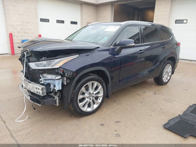 45877582 :رقم المزاد ، 5TDDZRBH9LS041842 vin ، 2020 Toyota Highlander Limited مزاد بيع