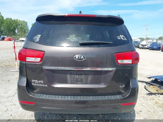 45877590 :رقم المزاد ، KNDMB5C14H6333405 vin ، 2017 Kia Sedona Lx مزاد بيع