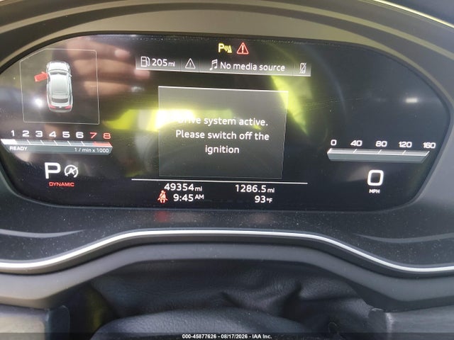 WAUFACF50RA049733 Audi A5 Sportback Premium Plus 45 Tfsi Quattro S Tronic