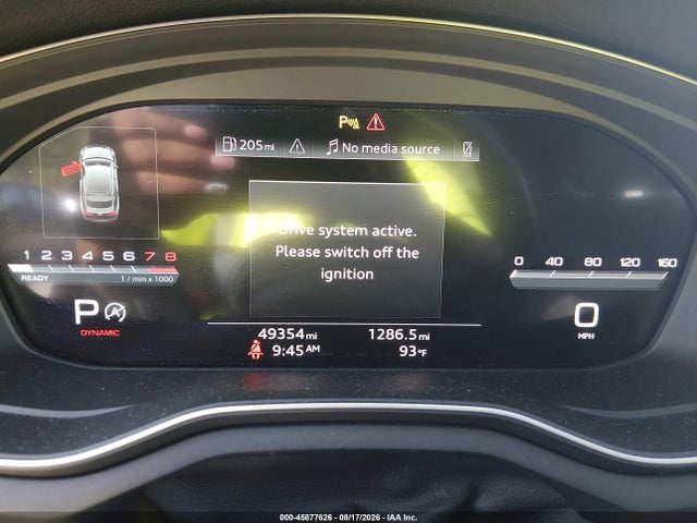 WAUFACF50RA049733 Audi A5 Sportback Premium Plus 45 Tfsi Quattro S Tronic