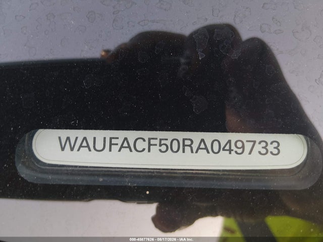 WAUFACF50RA049733 Audi A5 Sportback Premium Plus 45 Tfsi Quattro S Tronic