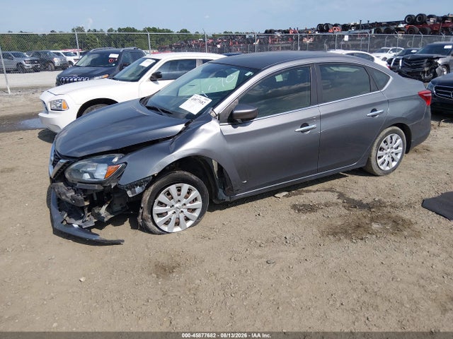 2019 Nissan Sentra S მანქანა იყიდება აუქციონზე, vin: 3N1AB7AP3KY411570, აუქციონის ნომერი: 45877682