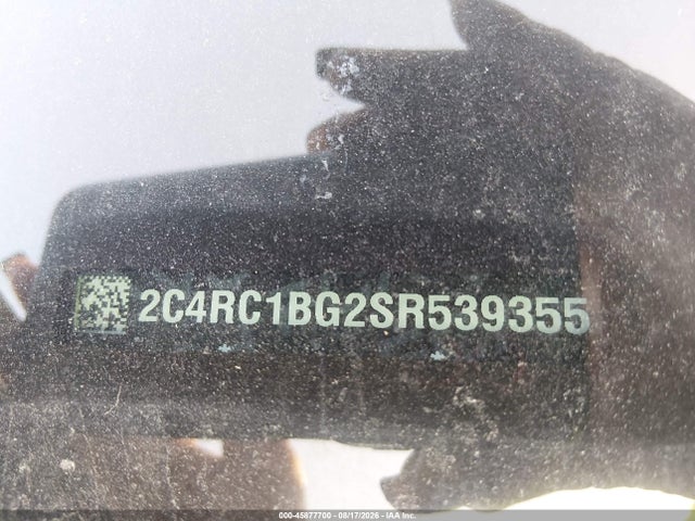 Aukcja sprzedaży 2025 Chrysler Pacifica Select, vin: 2C4RC1BG2SR539355, numer aukcji: 45877700