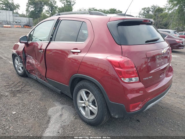 Aukcja sprzedaży 2018 Chevrolet Trax Lt, vin: 3GNCJPSB9JL301475, numer aukcji: 45877702