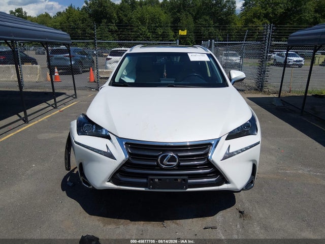 Продажа на аукционе авто 2016 Lexus Nx 200t, vin: JTJBARBZ1G2047717, номер лота: 45877705