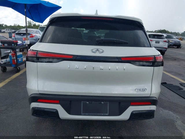 2025 Infiniti Qx60 Luxe მანქანა იყიდება აუქციონზე, vin: 5N1AL1FR4SC350994, აუქციონის ნომერი: 45877708