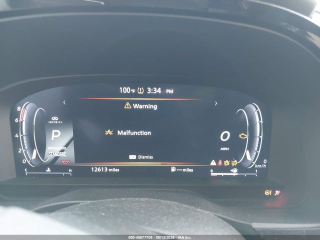 2025 Infiniti Qx60 Luxe მანქანა იყიდება აუქციონზე, vin: 5N1AL1FR4SC350994, აუქციონის ნომერი: 45877708