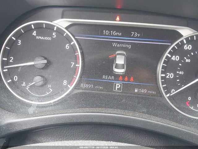 45877739 :رقم المزاد ، 3N1AB8CV5LY237617 vin ، 2020 Nissan Sentra Sv Xtronic Cvt مزاد بيع