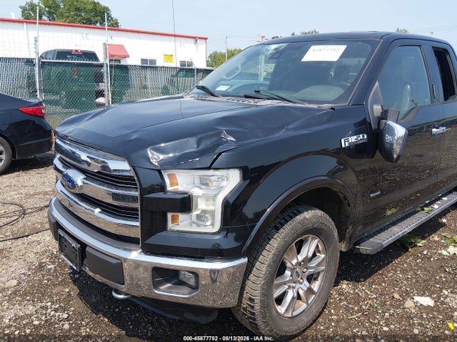 45877752 :رقم المزاد ، 1FTFX1EG2GFA06780 vin ، 2016 Ford F-150 Lariat مزاد بيع