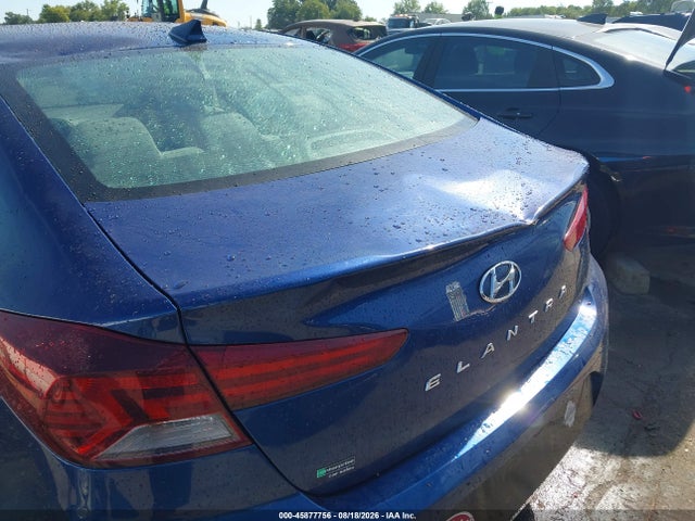 Продаж на аукціоні авто 2019 Hyundai Elantra Sel, vin: 5NPD84LF5KH420960, номер лоту: 45877756
