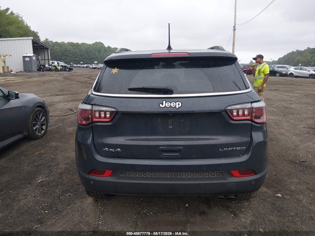 45877776 :رقم المزاد ، 3C4NJDCB6JT470433 vin ، 2018 Jeep Compass Limited 4x4 مزاد بيع