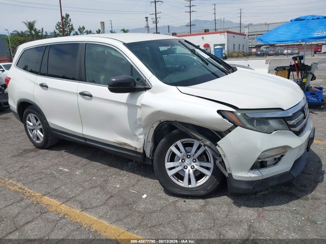 5FNYF6H10HB006265 Honda PILOT LX