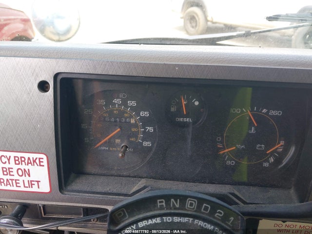 Aukcja sprzedaży 1993 Gmc Cutaway Van G3500, vin: 2GDHG31J4P4504793, numer aukcji: 45877792