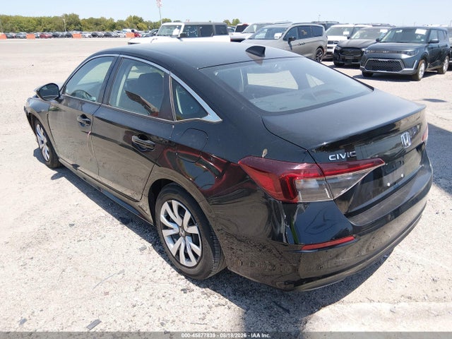 Honda Civic Lx 2025 2HGFE2F26SH602465 Image 3