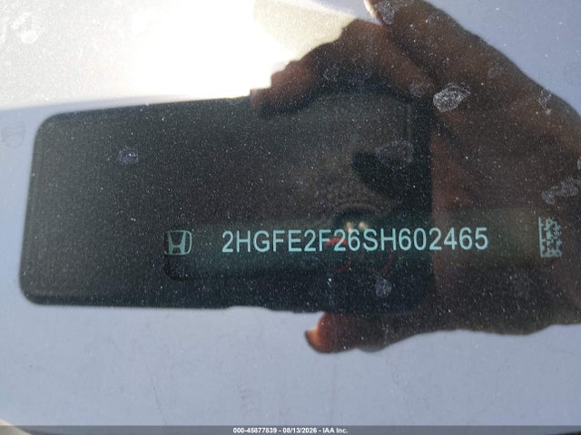 Honda Civic Lx 2025 2HGFE2F26SH602465 Image 9