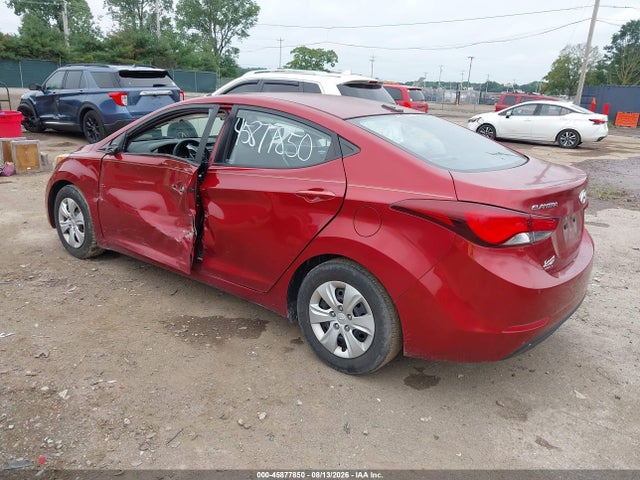 Aukcja sprzedaży 2016 Hyundai Elantra Se, vin: 5NPDH4AE1GH793818, numer aukcji: 45877850