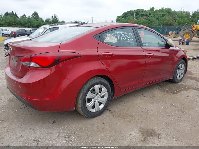 Aukcja sprzedaży 2016 Hyundai Elantra Se, vin: 5NPDH4AE1GH793818, numer aukcji: 45877850