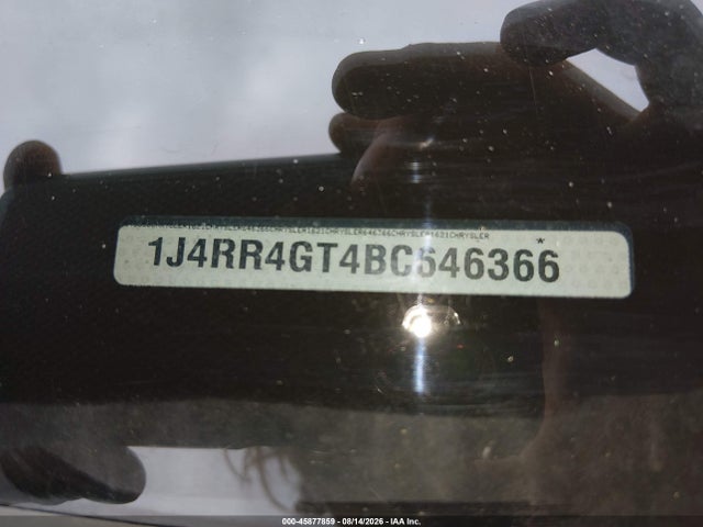 45877859 :رقم المزاد ، 1J4RR4GT4BC646366 vin ، 2011 Jeep Grand Cherokee Laredo مزاد بيع