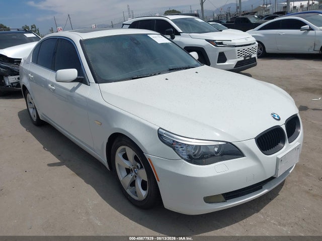 2008 Bmw 528i მანქანა იყიდება აუქციონზე, vin: WBANU535X8C110592, აუქციონის ნომერი: 45877929