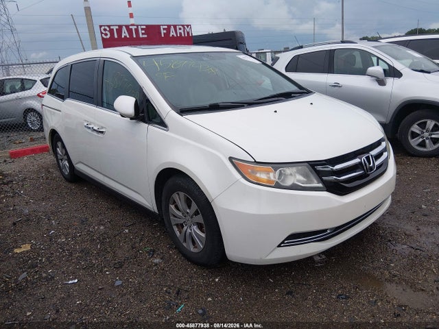 Продажа на аукционе авто 2016 Honda Odyssey Ex-l, vin: 5FNRL5H64GB130881, номер лота: 45877938