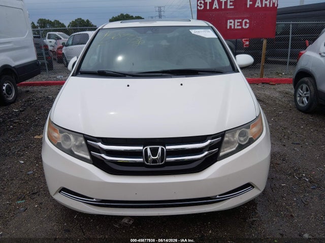 45877938 :رقم المزاد ، 5FNRL5H64GB130881 vin ، 2016 Honda Odyssey Ex-l مزاد بيع
