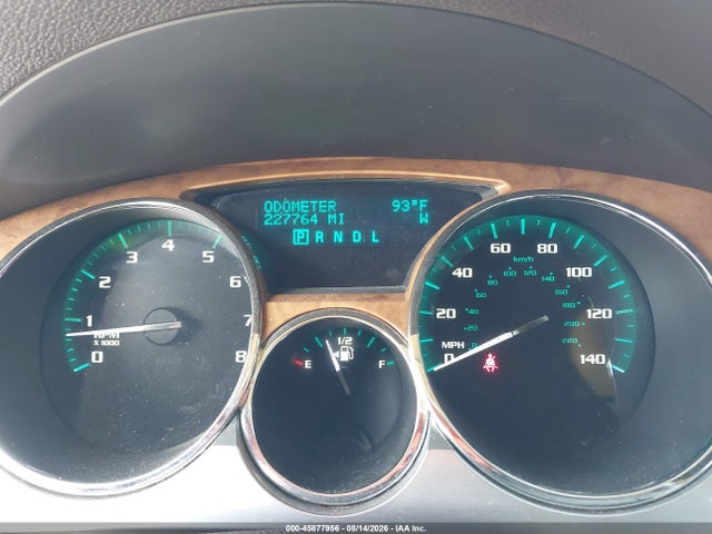 45877956 :رقم المزاد ، 5GALVBED2AJ169312 vin ، 2010 Buick Enclave 1xl مزاد بيع