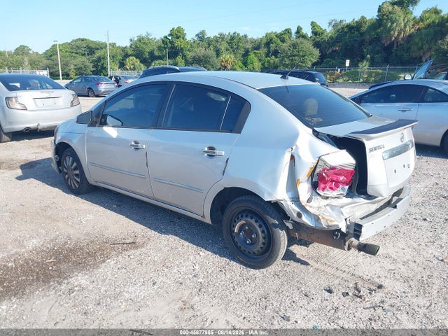 2011 Nissan Sentra 2.0 მანქანა იყიდება აუქციონზე, vin: 3N1AB6AP1BL622354, აუქციონის ნომერი: 45877985