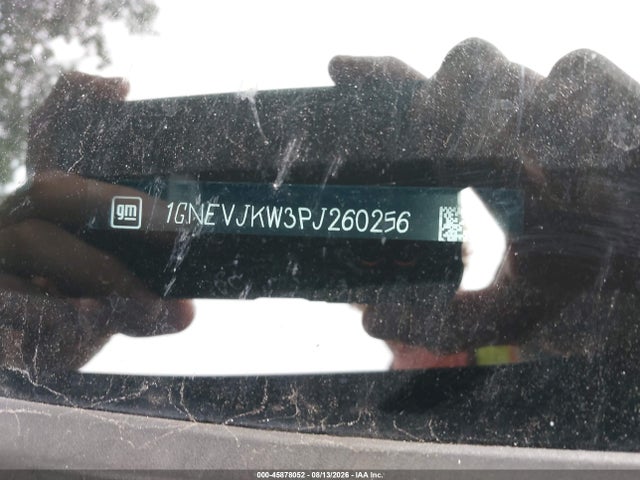 45878052 :رقم المزاد ، 1GNEVJKW3PJ260256 vin ، 2023 Chevrolet Traverse Rs مزاد بيع