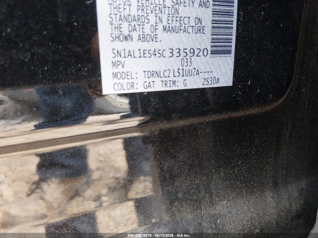 Aukcja sprzedaży 2025 Infiniti Qx60 Pure Awd, vin: 5N1AL1ES4SC335920, numer aukcji: 45878078