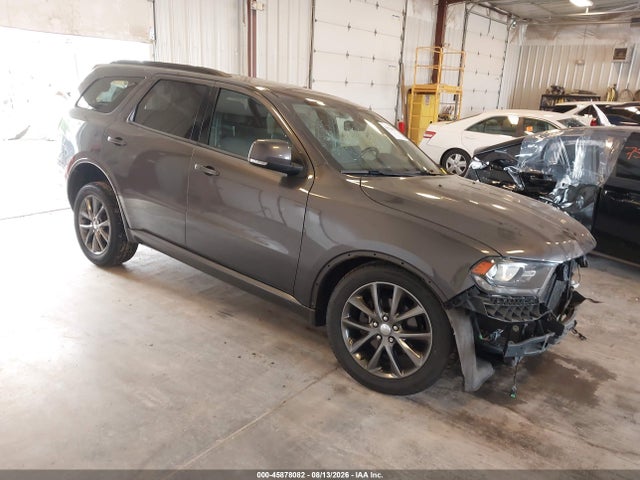 2017 Dodge Durango Gt Awd მანქანა იყიდება აუქციონზე, vin: 1C4RDJDG0HC713581, აუქციონის ნომერი: 45878082