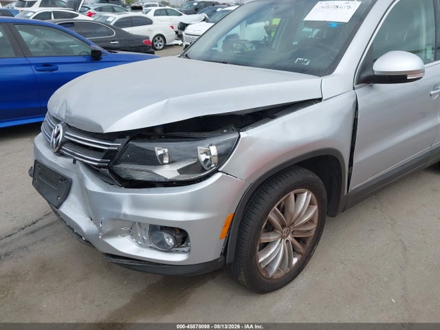 2014 Volkswagen Tiguan Sel მანქანა იყიდება აუქციონზე, vin: WVGAV3AX7EW591723, აუქციონის ნომერი: 45878098