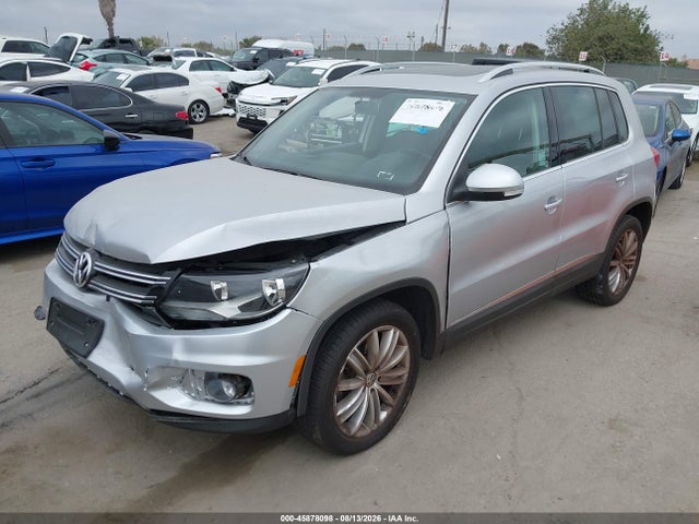 2014 Volkswagen Tiguan Sel მანქანა იყიდება აუქციონზე, vin: WVGAV3AX7EW591723, აუქციონის ნომერი: 45878098