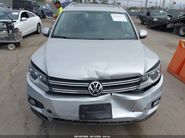 2014 Volkswagen Tiguan Sel მანქანა იყიდება აუქციონზე, vin: WVGAV3AX7EW591723, აუქციონის ნომერი: 45878098