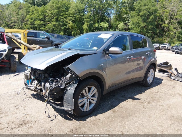 Продажа на аукционе авто 2018 Kia Sportage Lx, vin: KNDPMCAC3J7448447, номер лота: 45878101