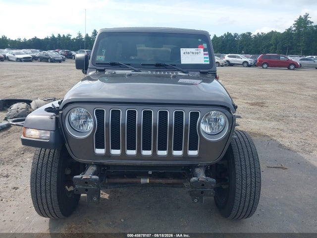 45878107 :رقم المزاد ، 1C4HJXEG4KW576012 vin ، 2019 Jeep Wrangler Unlimited Sahara 4x4 مزاد بيع