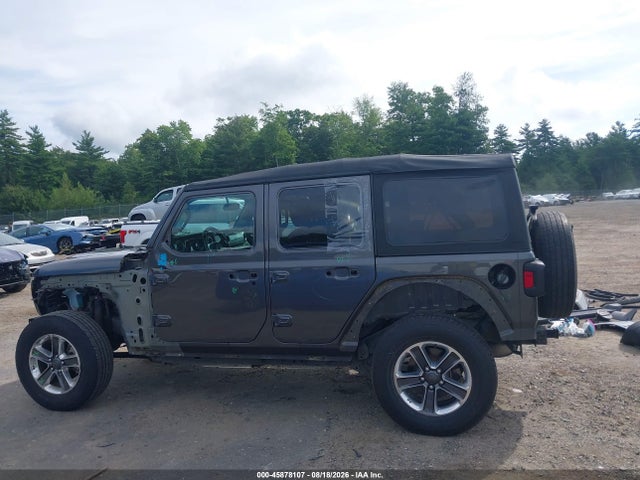 45878107 :رقم المزاد ، 1C4HJXEG4KW576012 vin ، 2019 Jeep Wrangler Unlimited Sahara 4x4 مزاد بيع