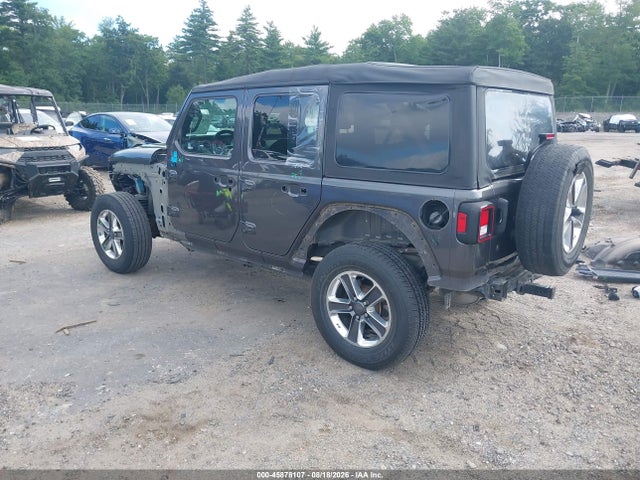 45878107 :رقم المزاد ، 1C4HJXEG4KW576012 vin ، 2019 Jeep Wrangler Unlimited Sahara 4x4 مزاد بيع
