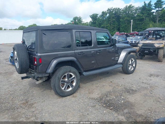 45878107 :رقم المزاد ، 1C4HJXEG4KW576012 vin ، 2019 Jeep Wrangler Unlimited Sahara 4x4 مزاد بيع