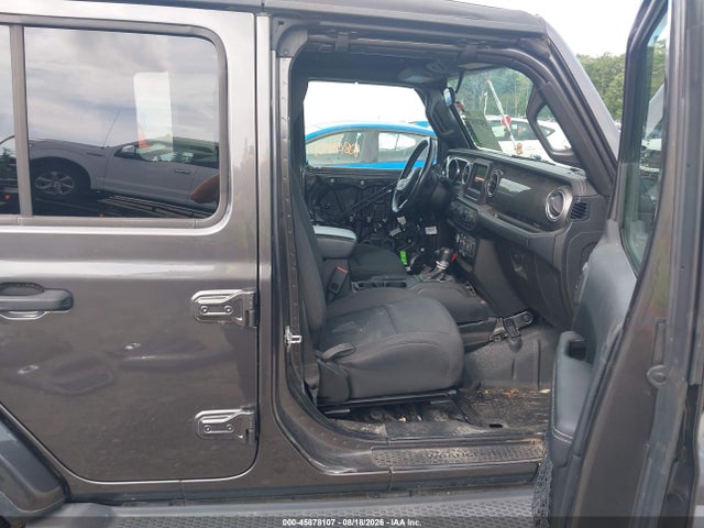 45878107 :رقم المزاد ، 1C4HJXEG4KW576012 vin ، 2019 Jeep Wrangler Unlimited Sahara 4x4 مزاد بيع