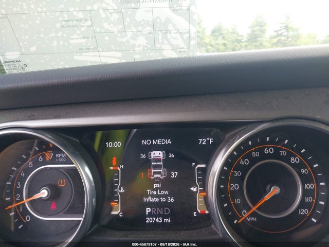 45878107 :رقم المزاد ، 1C4HJXEG4KW576012 vin ، 2019 Jeep Wrangler Unlimited Sahara 4x4 مزاد بيع