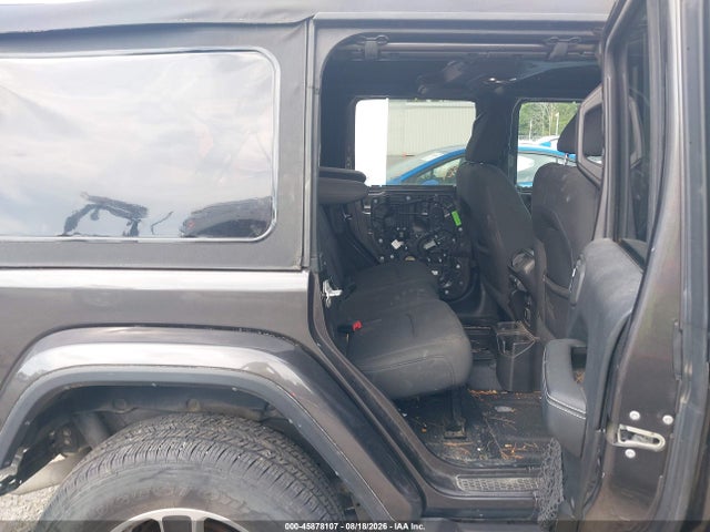 45878107 :رقم المزاد ، 1C4HJXEG4KW576012 vin ، 2019 Jeep Wrangler Unlimited Sahara 4x4 مزاد بيع