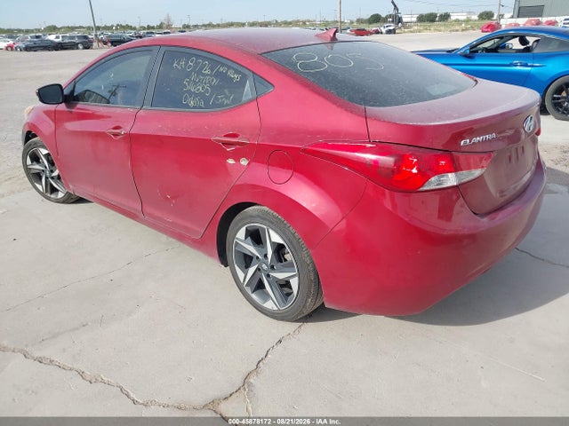 Продажа на аукционе авто 2013 Hyundai Elantra Limited, vin: KMHDH4AE4DU516805, номер лота: 45878172