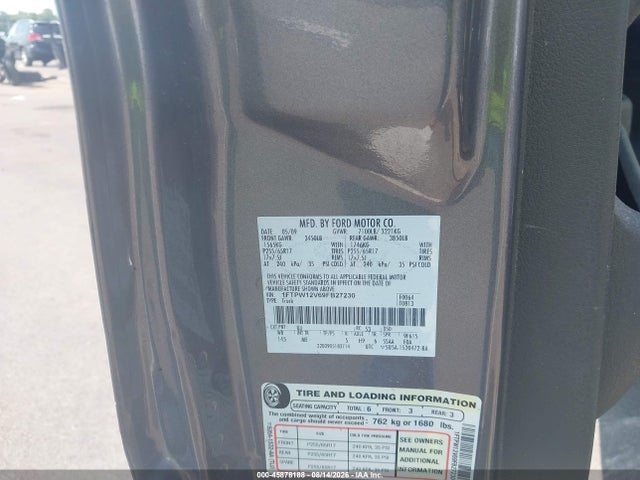 Продажа на аукционе авто 2009 Ford F-150 King Ranch/lariat/platinum/xl/xlt, vin: 1FTPW12V69FB27230, номер лота: 45878188