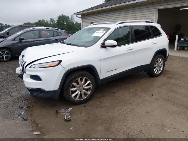 2015 Jeep Cherokee Limited მანქანა იყიდება აუქციონზე, vin: 1C4PJMDS4FW719921, აუქციონის ნომერი: 45878328